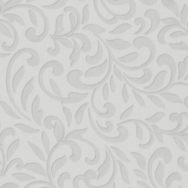 Galerie Wallcoverings Olio Shrub Leaf on Plain Linen 33' L x 21" W Metallic Wallpaper Roll